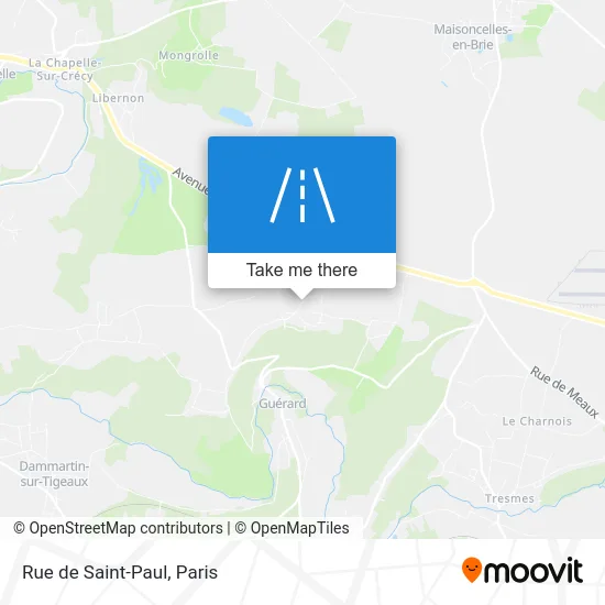 Rue de Saint-Paul map