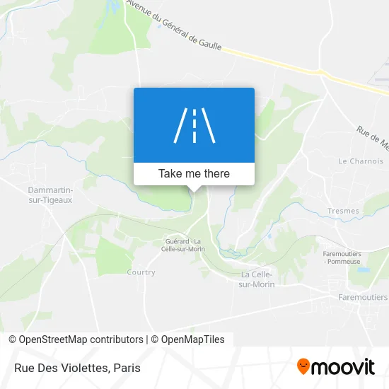 Rue Des Violettes map