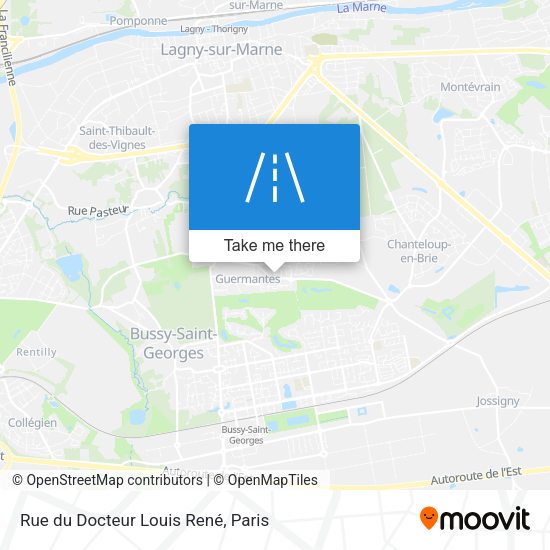 Rue du Docteur Louis René map