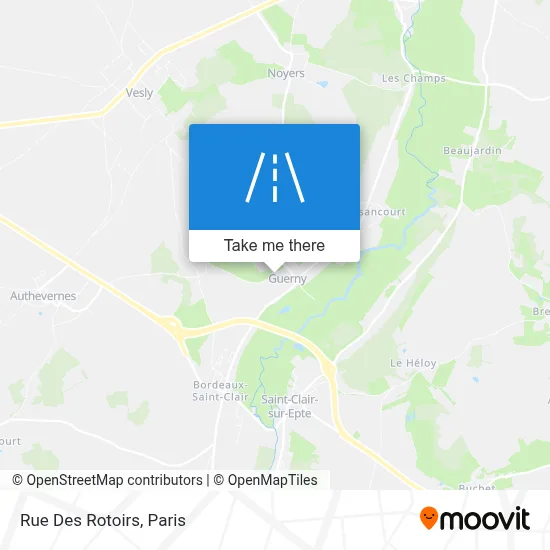 Rue Des Rotoirs map
