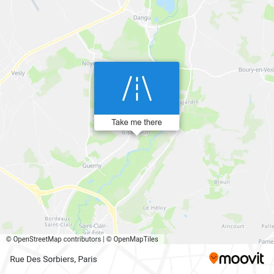 Rue Des Sorbiers map