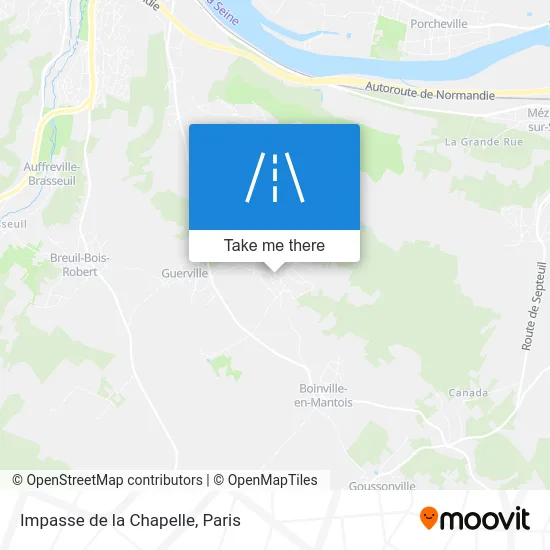 Impasse de la Chapelle map