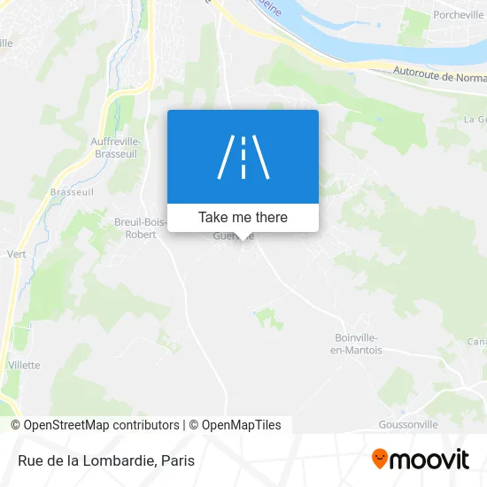 Rue de la Lombardie map