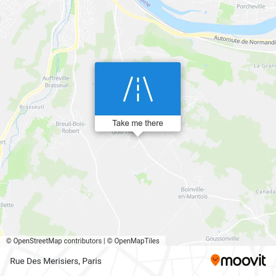 Rue Des Merisiers map