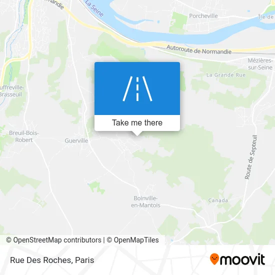 Rue Des Roches map