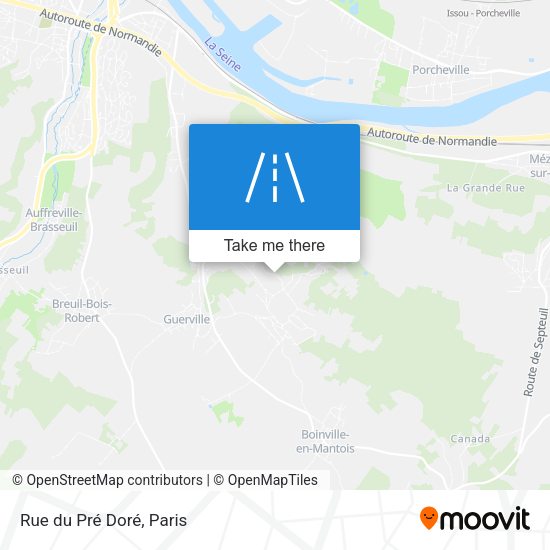 Rue du Pré Doré map