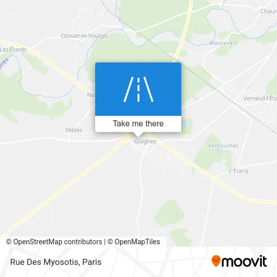 Rue Des Myosotis map