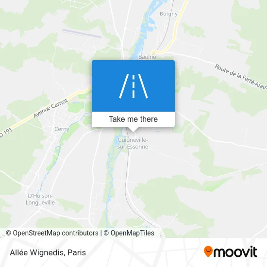 Allée Wignedis map