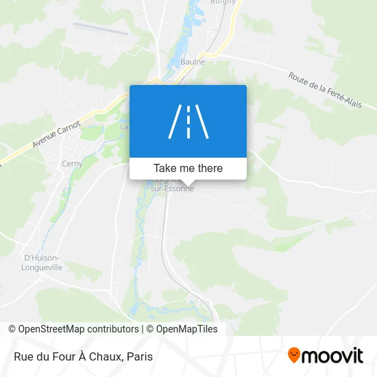 Rue du Four À Chaux map