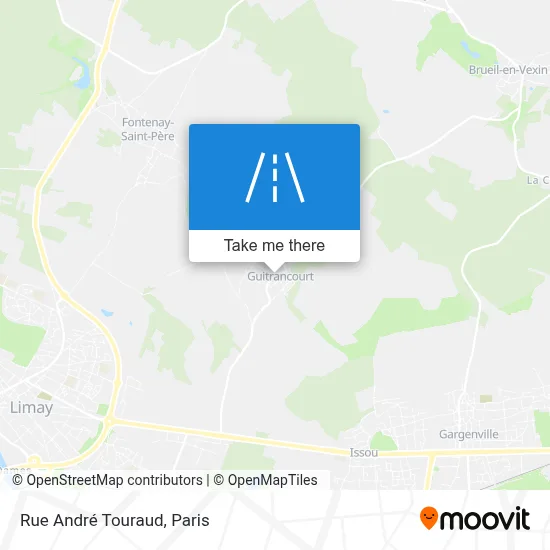 Rue André Touraud map