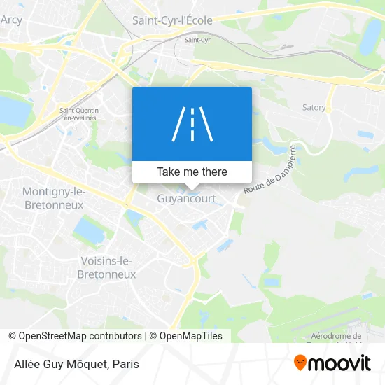 Allée Guy Môquet map