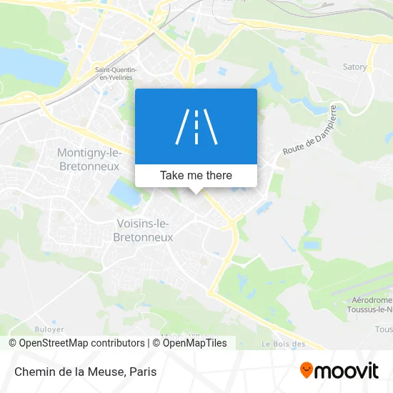 Chemin de la Meuse map