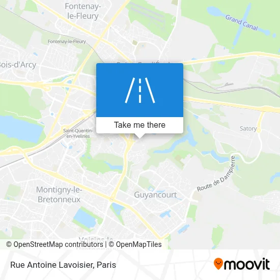 Rue Antoine Lavoisier map