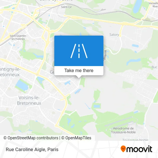 Rue Caroline Aigle map