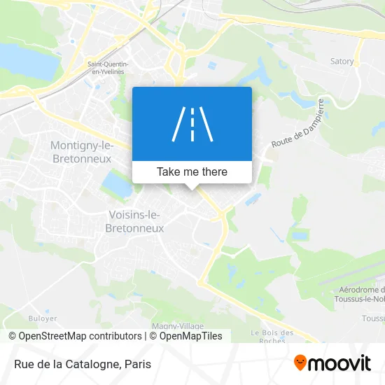 Rue de la Catalogne map