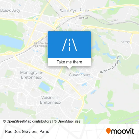 Rue Des Graviers map
