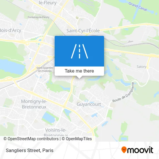 Rue Des Sangliers map