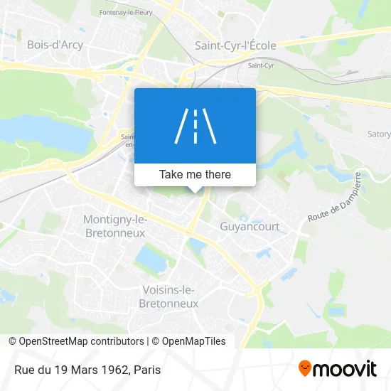 Rue du 19 Mars 1962 map