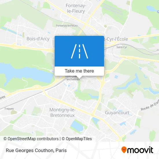 Rue Georges Couthon map