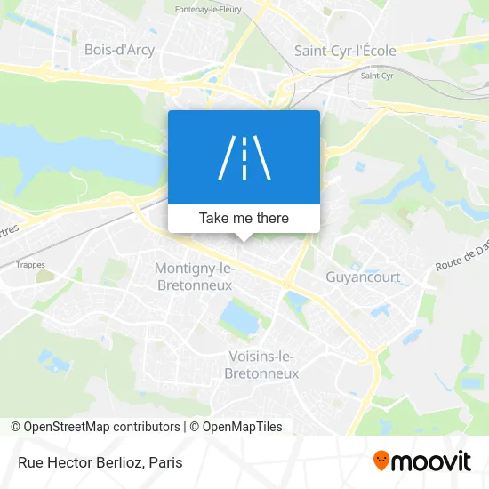 Rue Hector Berlioz map