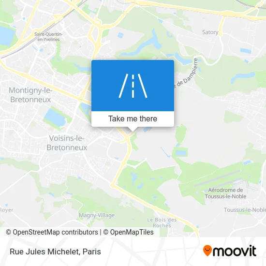 Rue Jules Michelet map