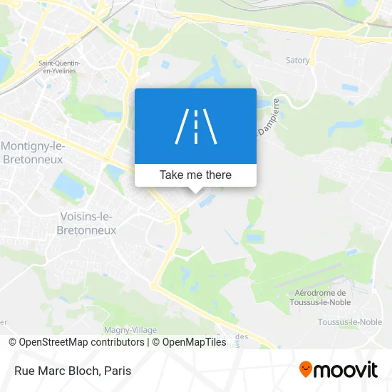 Rue Marc Bloch map