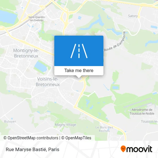 Rue Maryse Bastié map