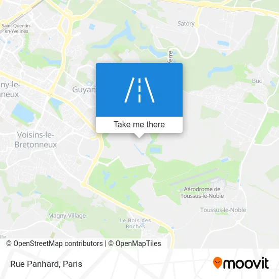 Rue Panhard map