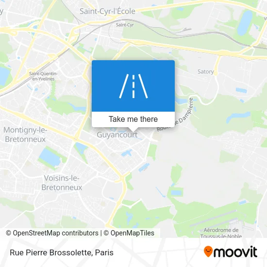 Rue Pierre Brossolette map