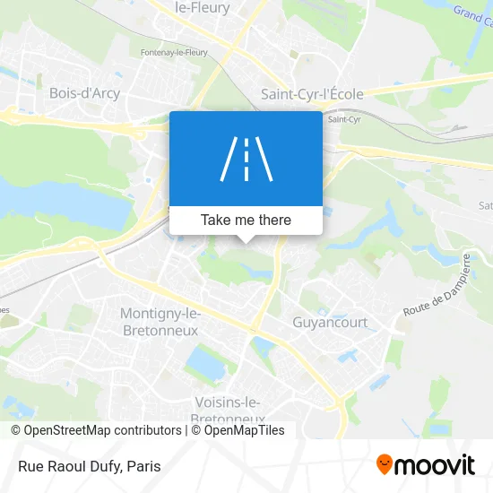Rue Raoul Dufy map