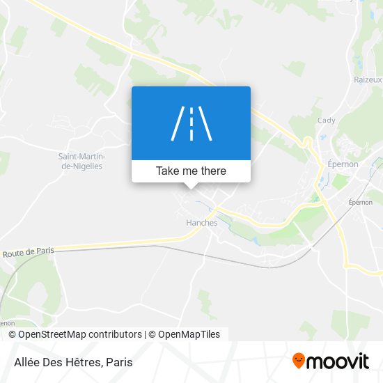 Allée Des Hêtres map