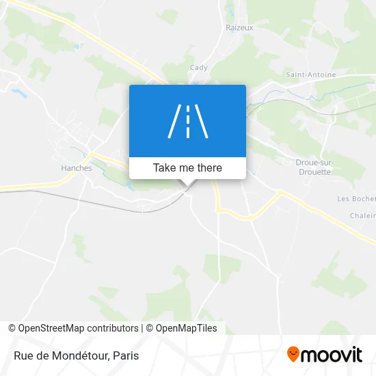 Rue de Mondétour map