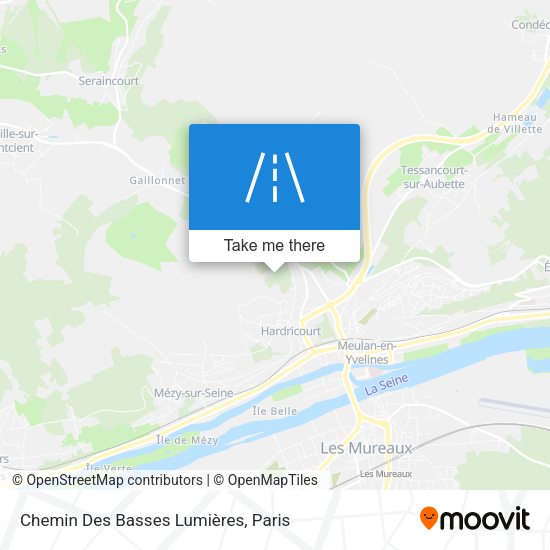 Chemin Des Basses Lumières map