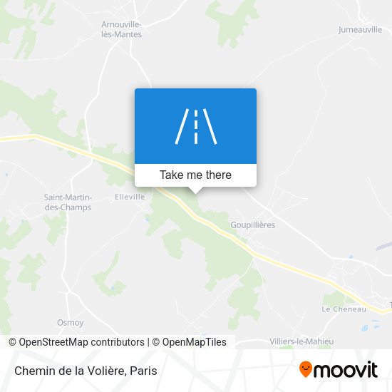 Chemin de la Volière map