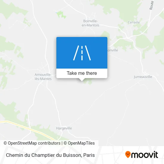 Chemin Du Champtier Du Buisson map