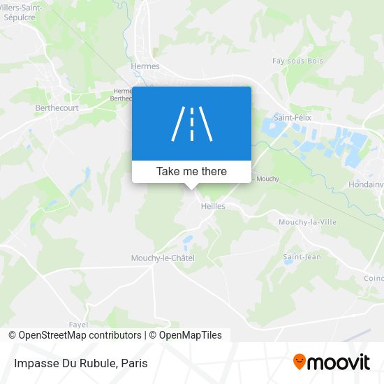 Impasse Du Rubule map