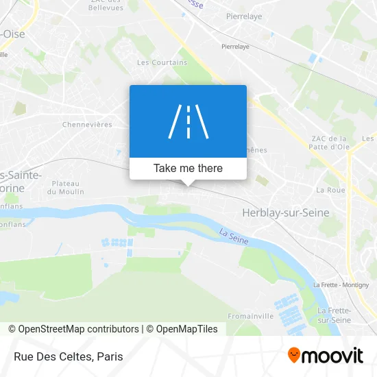 Rue Des Celtes map