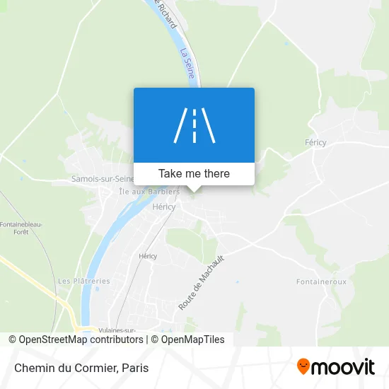Chemin du Cormier map