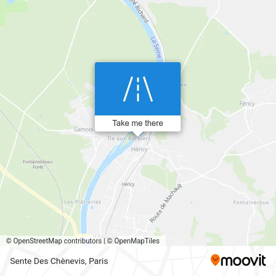 Sente Des Chènevis map