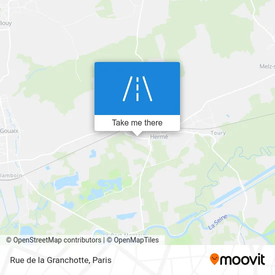 Rue de la Granchotte map