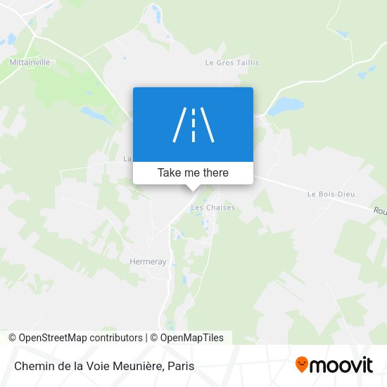 Chemin de la Voie Meunière map