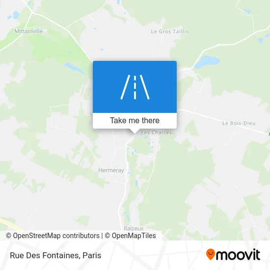 Rue Des Fontaines map