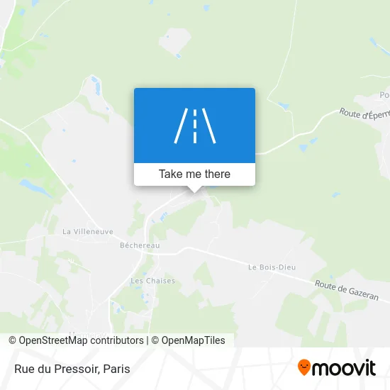 Rue du Pressoir map