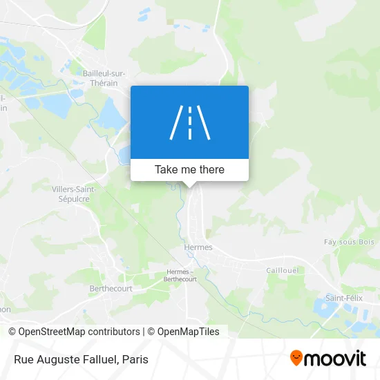 Rue Auguste Falluel map