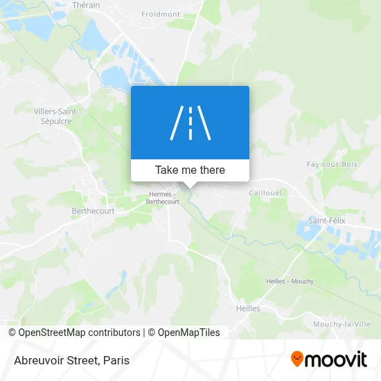 Rue De L'Abreuvoir map