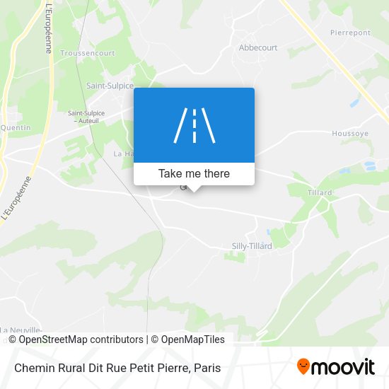 Chemin Rural Dit Rue Petit Pierre map
