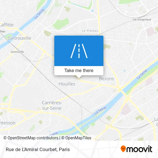 Rue de L'Amiral Courbet map