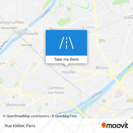 Rue Kléber map