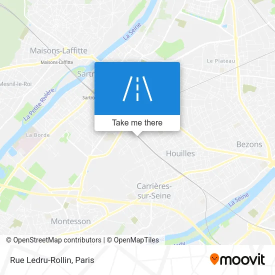 Rue Ledru-Rollin map