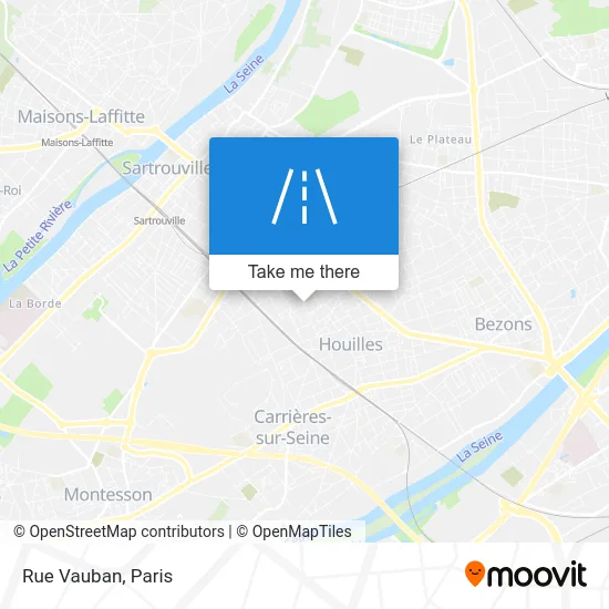 Rue Vauban map